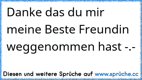 Dankesbrief an meine beste freundin